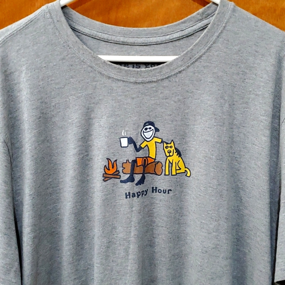 Life is Good Happy Hour t-shirt